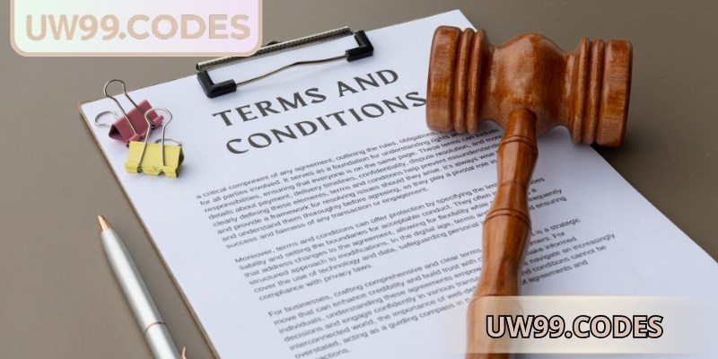 Tuân thủ điều khoản sử dụng UW99 giữ vững an toàn hệ thống
