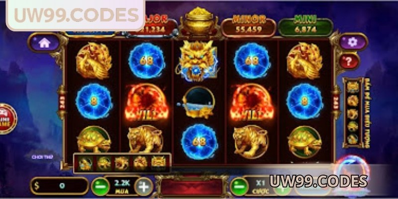 Kho báu tứ linh UW99 tận dụng linh thú tối đa hiệu quả