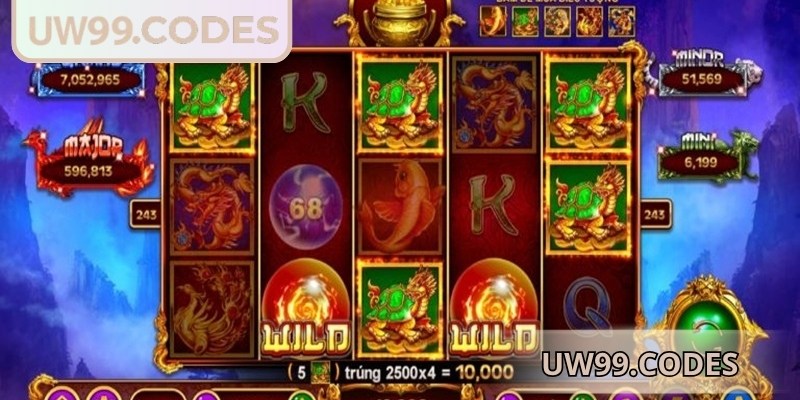 Kho báu tứ linh UW99 tận dụng linh thú tối đa hiệu quả